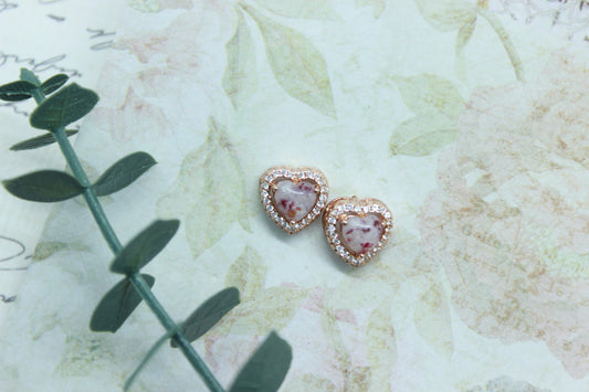 Heart earrings